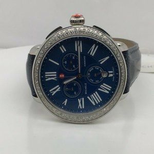 Michele Serein Round Diamond Bezel Women's Watch